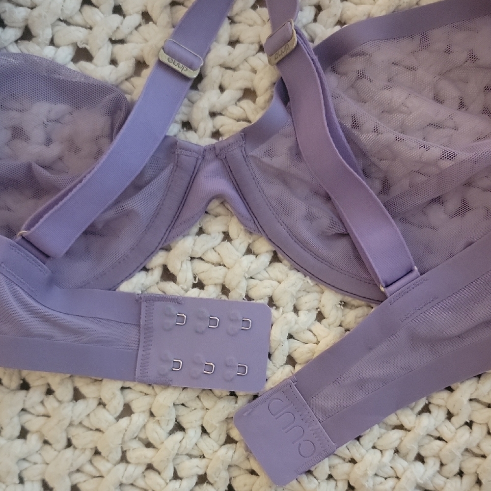 CUUP Amethyst Mesh Underwire Bra - Picture 3 of 4